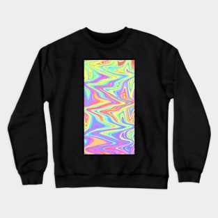 Pastel zigzag Crewneck Sweatshirt